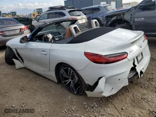 2020 BMW Z4 sDriveM40i with VIN WBAHF9C04LWW37893, listed as a Copart auction lot 81354513 with 0 mi miles. Bid and sale history available at carsss.com. Image 2.