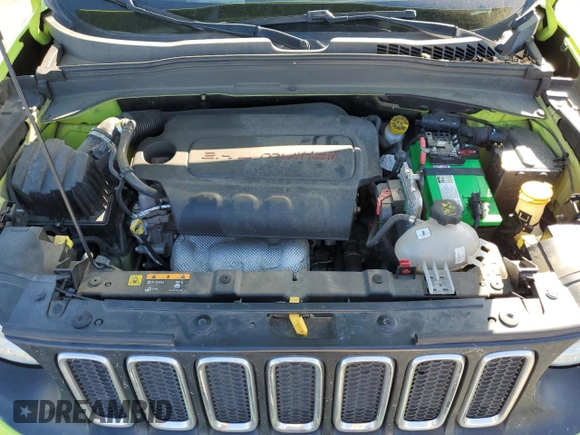2017 Jeep Renegade Sport with VIN ZACCJAAB5HPF98804, listed as a Copart auction lot 57111735 with 86,568 mi miles and Salvage title. Bid and sale history available at DreamBid. Image 11.
