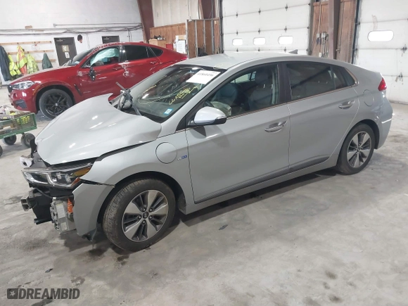 2019 Hyundai Ioniq Plug-In Hybrid Limited with VIN KMHC75LD0KU174453, listed as a IAAI auction lot 41860496 with 66,056 mi miles. Bid and sale history available at carsss.com. Image 19.