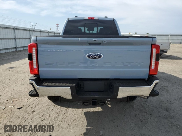 2025 Ford F-250 XL with VIN 1FT8W2BN3SEC30546, listed as a Copart auction lot 59383355 with 169 mi miles and Salvage title. Bid and sale history available at DreamBid. Image 6.
