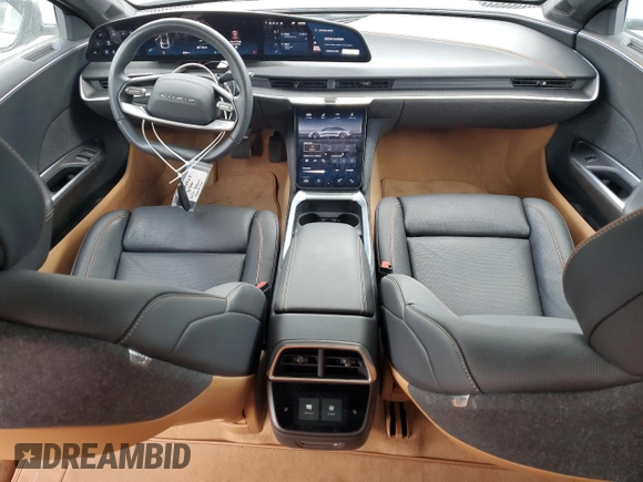 2023 Lucid Air Touring z VIN 50EA1TEA5PA004467, wystawiony jako Copart lot #76620154 z przebiegiem 6 108 mil mil oraz Szkoda całkowita • Salvage title. Historia ofert i sprzedaży dostępna na DreamBid. Obrazek 8.