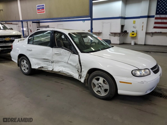 2002 Chevrolet Malibu LS with VIN 1G1NE52J52M541172, listed as a Copart auction lot 42225275 with 50,639 mi miles and Salvage Title. Bid and sale history available at carsss.com. Image 4.