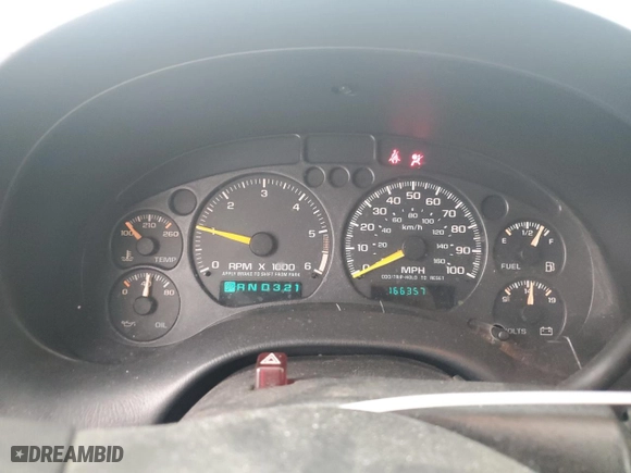 2001 GMC Sonoma SLS w/1SG Pkg with VIN 1GTCS19WX18124056, listed as a Copart auction lot 73120484 with 166,357 mi miles and Salvage Title. Bid and sale history available at carsss.com. Image 9.