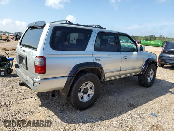 2000 Toyota 4Runner SR5 with VIN JT3GN86R2Y0162958, listed as a Copart auction lot 51526165 with 249,635 mi miles and Salvage Title. Bid and sale history available at DreamBid. Image 3.