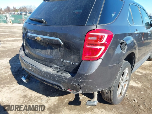 2016 Chevrolet Equinox LTZ with VIN 2GNFLGE34G6103007, listed as a IAAI auction lot 41645333 with 409,082 mi miles. Bid and sale history available at carsss.com. Image 6.