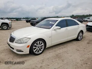 2012 Mercedes-Benz S 550 with VIN WDDNG9EB8CA485329, listed as a Copart auction lot 58992065 with 148,489 mi miles and Salvage title. Bid and sale history available at DreamBid. Image 1.