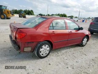 2005 Toyota Corolla CE with VIN 1NXBR32EX5Z443647, listed as a Copart auction lot 60758375 with 293,720 mi miles and Salvage title. Bid and sale history available at DreamBid. Image 3.