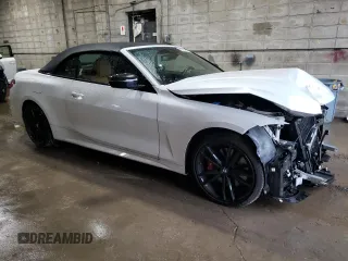 2023 BMW 4 Series 430i xDrive с VIN WBA43AT06PCM39686, выставлен на аукционе Copart как лот 60834325 с пробегом 17 728 миль миль и Списание • Salvage title. История ставок и продаж доступна на DreamBid. Изображение 4.