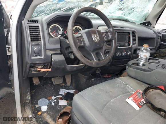 2017 Ram 1500 Tradesman with VIN 3C6JR6DT4HG521920, listed as a Copart auction lot 86617584 with 103,480 mi miles and Salvage Title. Bid and sale history available at carsss.com. Image 8.
