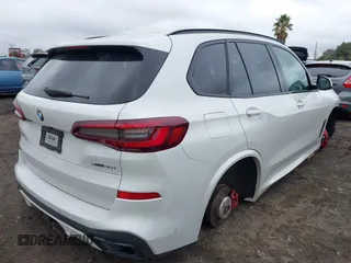 2022 BMW X5 sDrive40i with VIN 5UXCR4C09N9M22050, listed as a IAAI auction lot 41573419 with 33,574 mi miles. Bid and sale history available at carsss.com. Image 4.