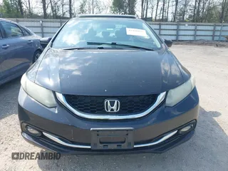 2015 Honda Civic Sedan EX-L with VIN 2HGFB2F93FH502464, listed as a IAAI auction lot 41956027 with 210,489 mi miles. Bid and sale history available at carsss.com. Image 12.