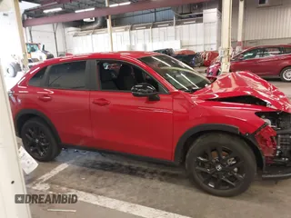 2024 Honda HR-V Sport with VIN 3CZRZ2H51RM756580, listed as a IAAI auction lot 41919519 with 7,416 mi miles and . Bid and sale history available at DreamBid. Image 14.