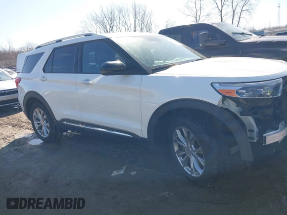 2020 Ford Explorer Limited with VIN 1FMSK8FH5LGA02400, listed as a IAAI auction lot 41769829 with 74,788 mi miles. Bid and sale history available at carsss.com. Image 14.