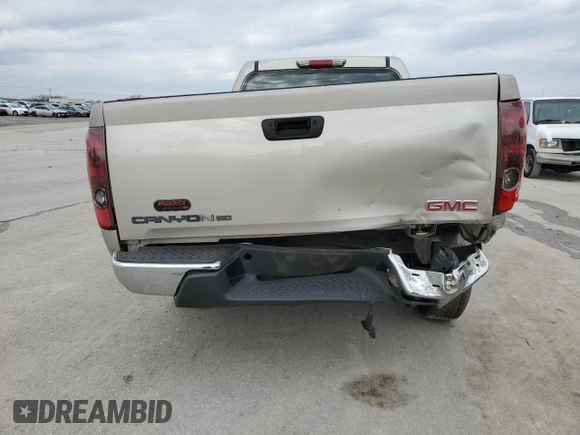 2008 GMC Canyon SL with VIN 1GTCS149288157600, listed as a Copart auction lot 45481625 with 62,396 mi miles and Clean Title. Bid and sale history available at carsss.com. Image 6.