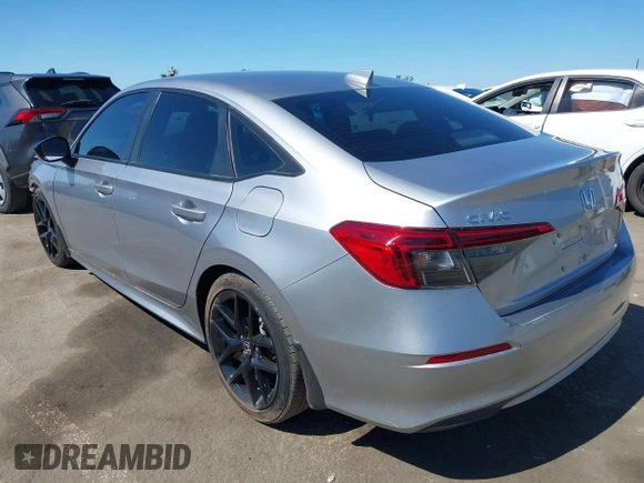2023 Honda Civic Sport with VIN 2HGFE2F56PH500505, listed as a IAAI auction lot 42239112 with 39,513 mi miles and . Bid and sale history available at DreamBid. Image 3.