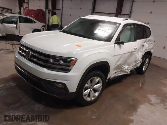2019 Volkswagen Atlas SE with VIN 1V2LR2CA8KC577216, listed as a IAAI auction lot 41156460 with 68,382 mi miles and . Bid and sale history available at DreamBid. Image 18.