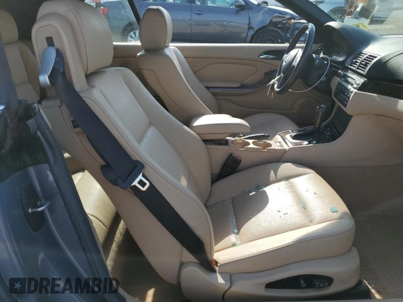 2004 BMW 3 Series 325Ci with VIN WBABW33434PL27641, listed as a Copart auction lot 48706915 with 99,474 mi miles and Salvage Title. Bid and sale history available at carsss.com. Image 10.