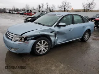 2008 Ford Taurus SEL with VIN 1FAHP24W48G183162, listed as a Copart auction lot 42697575 with 49,028 mi miles and Salvage Title. Bid and sale history available at carsss.com. Image 1.