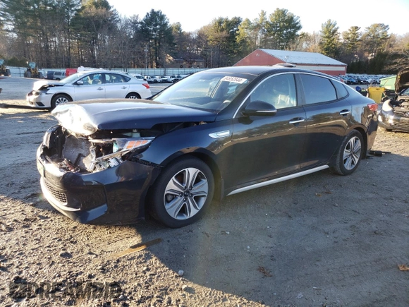 2017 Kia Optima EX with VIN KNAGU4LE9H5011852, listed as a Copart auction lot 84852844 with 144,413 mi miles and Salvage title. Bid and sale history available at DreamBid. Image 1.