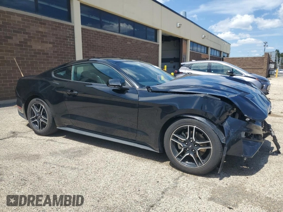 2023 Ford Mustang EcoBoost z VIN 1FA6P8TH6P5108356, wystawiony jako Copart lot #55963005 z przebiegiem 49 336 mil mil oraz Szkoda całkowita • Salvage title. Historia ofert i sprzedaży dostępna na DreamBid. Obrazek 4.
