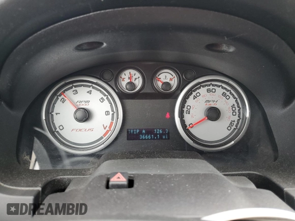 2008 Ford Focus SE with VIN 1FAHP35N38W190539, listed as a Copart auction lot 54682845 with 36,661 mi miles and Salvage Title. Bid and sale history available at carsss.com. Image 9.