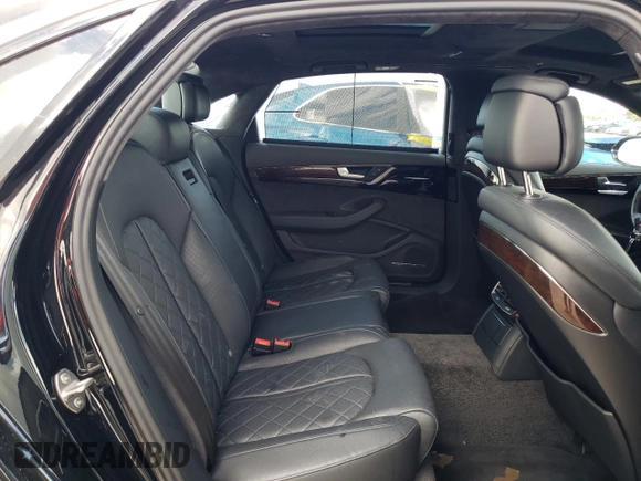 2016 Audi A8 L 4.0T Sport with VIN WAU43AFD3GN012923, listed as a Copart auction lot 73294802 with 24,522 mi miles. Bid and sale history available at carsss.com. Image 10.