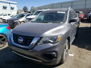 2017 Nissan Pathfinder SL with VIN 5N1DR2MM3HC677839, listed as a Copart auction lot 42893173 with 95,776 mi miles. Bid and sale history available at carsss.com. Image 1.