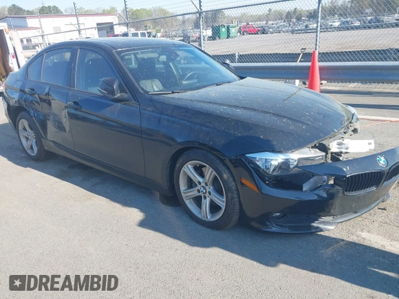 2014 BMW 3 Series 328i with VIN WBA3A5C53EP601526, listed as a IAAI auction lot 41910806 with 114,877 mi miles. Bid and sale history available at carsss.com. Image 1.