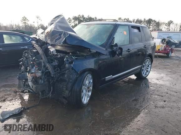 2015 Land Rover Range Rover HSE z VIN SALGS2VF2FA218616, wystawiony jako IAAI lot #41113378 z przebiegiem Nie podano mil oraz . Historia ofert i sprzedaży dostępna na DreamBid. Obrazek 2.