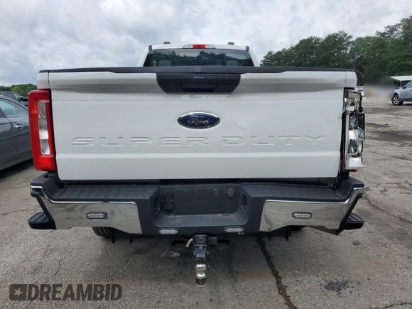 2024 Ford F-250 XL with VIN 1FT7W2AA2RED74951, listed as a Copart auction lot 48053505 with 14,104 mi miles and Salvage title. Bid and sale history available at DreamBid. Image 6.