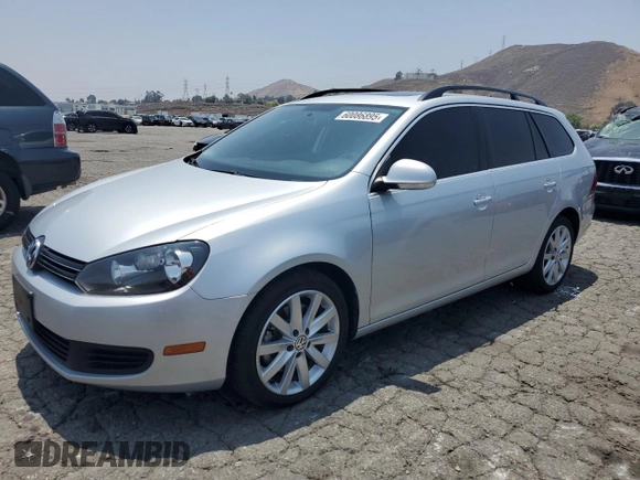 2012 Volkswagen Jetta TDI w/Sunroof & Nav with VIN 3VWPL7AJ6CM664694, listed as a Copart auction lot 60086895 with 144,780 mi miles and Clean title. Bid and sale history available at DreamBid. Image 1.