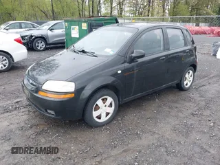 2006 Chevrolet Aveo LS with VIN KL1TD66616B591010, listed as a IAAI auction lot 42190348 with 26,240 mi miles and . Bid and sale history available at DreamBid. Image 2.