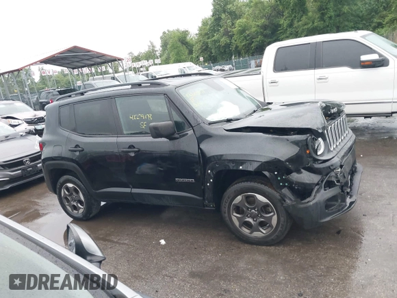 2018 Jeep Renegade Sport z VIN ZACCJBAB5JPH20959, wystawiony jako IAAI lot #42209178 z przebiegiem 133 004 mil mil oraz . Historia ofert i sprzedaży dostępna na DreamBid. Obrazek 12.