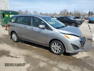 2015 Mazda 5 Sport with VIN JM1CW2BL1F0185263, listed as a Copart auction lot 51070815 with 62,102 mi miles and Salvage Title. Bid and sale history available at DreamBid. Image 4.