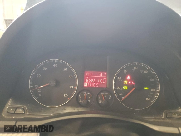 2009 Volkswagen Jetta SE z VIN 3VWRZ71KX9M167334, wystawiony jako Copart lot #63056825 z przebiegiem 187 466 mil mil oraz Szkoda całkowita • Salvage title. Historia ofert i sprzedaży dostępna na DreamBid. Obrazek 9.