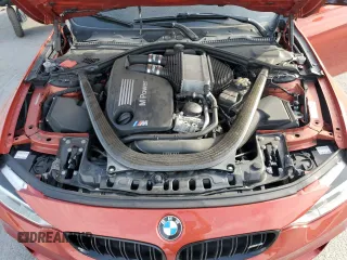 2016 BMW M3 with VIN WBS8M9C52GP967030, listed as a Copart auction lot 57950385 with 77,885 mi miles and Salvage title. Bid and sale history available at DreamBid. Image 11.
