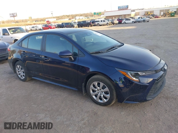 2025 Toyota Corolla LE with VIN 5YFB4MDEXSP247058, listed as a IAAI auction lot 41777943 with 9,446 mi miles. Bid and sale history available at carsss.com. Image 13.