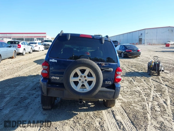 2005 Jeep Liberty Limited with VIN 1J4GK58K55W502769, listed as a IAAI auction lot 41241319 with 153,091 mi miles. Bid and sale history available at carsss.com. Image 16.