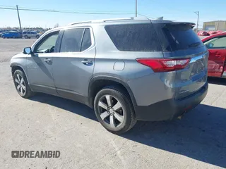 2018 Chevrolet Traverse LT Leather with VIN 1GNERHKW1JJ279473, listed as a IAAI auction lot 41151603 with 96,817 mi miles. Bid and sale history available at carsss.com. Image 3.