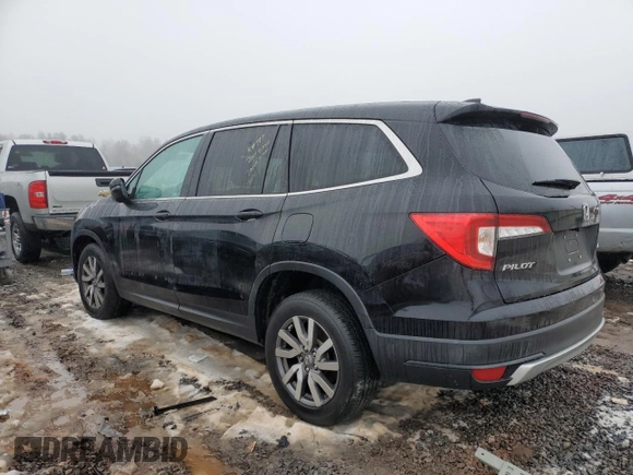 2022 Honda Pilot EX-L with VIN 5FNYF6H52NB009313, listed as a Copart auction lot 44105495 with 67,254 mi miles and Salvage Title. Bid and sale history available at carsss.com. Image 2.