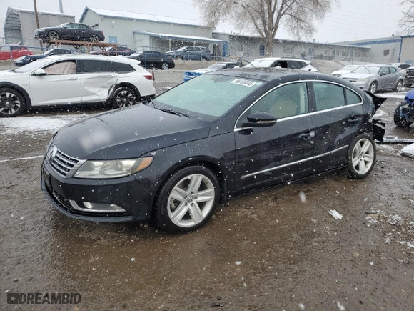 2013 Volkswagen CC Sport with VIN WVWBN7AN4DE550775, listed as a Copart auction lot 88156045 with 145,596 mi miles and Salvage Title. Bid and sale history available at carsss.com. Image 1.