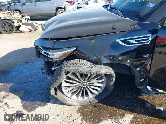 2019 Infiniti QX80 Luxe with VIN JN8AZ2NF5K9689409, listed as a IAAI auction lot 41729013 with 85,668 mi miles and . Bid and sale history available at DreamBid. Image 6.