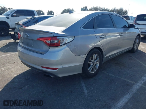 2017 Hyundai Sonata SE with VIN 5NPE24AF2HH540622, listed as a IAAI auction lot 41626257 with 85,476 mi miles and . Bid and sale history available at DreamBid. Image 4.