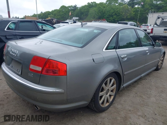 2005 Audi A8 with VIN WAUML44EX5N001847, listed as a IAAI auction lot 42328636 with 129,925 mi miles and . Bid and sale history available at DreamBid. Image 4.