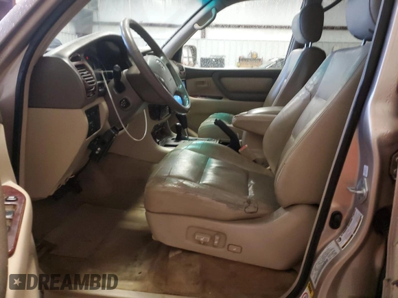2005 Toyota Land Cruiser z VIN JTEHT05J652076132, wystawiony jako Copart lot #88116315 z przebiegiem 271 248 mil mil oraz Szkoda całkowita • Salvage title. Historia ofert i sprzedaży dostępna na DreamBid. Obrazek 7.