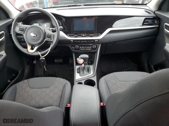 2021 Kia Niro LX with VIN KNDCB3LC1M5471484, listed as a Copart auction lot 79437834 with 33,055 mi miles and Salvage Title. Bid and sale history available at carsss.com. Image 8.