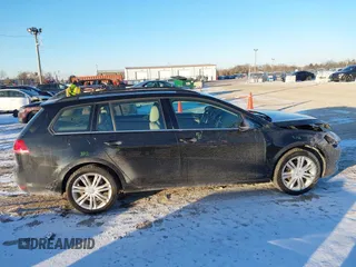 2015 Volkswagen Golf SportWagen TDI SE with VIN 3VWCA7AU0FM508329, listed as a IAAI auction lot 41406682 with 91,878 mi miles. Bid and sale history available at carsss.com. Image 13.