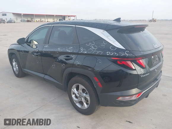 2022 Hyundai Tucson SE with VIN 5NMJA3AE7NH060409, listed as a IAAI auction lot 41884283 with 29,458 mi miles and . Bid and sale history available at carsss.com. Image 3.