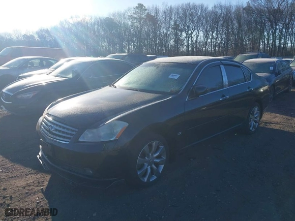 2006 Infiniti M35 with VIN JNKAY01F06M261905, listed as a IAAI auction lot 41703455 with 999,999 mi miles. Bid and sale history available at carsss.com. Image 2.