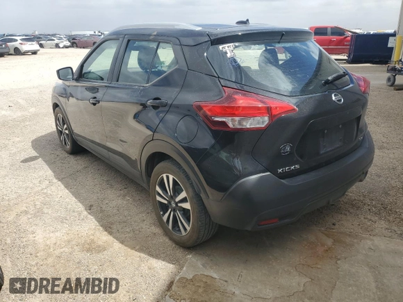 2019 Nissan Kicks S with VIN 3N1CP5CU9KL546289, listed as a Copart auction lot 49649395 with 103,533 mi miles and Salvage Title. Bid and sale history available at carsss.com. Image 2.